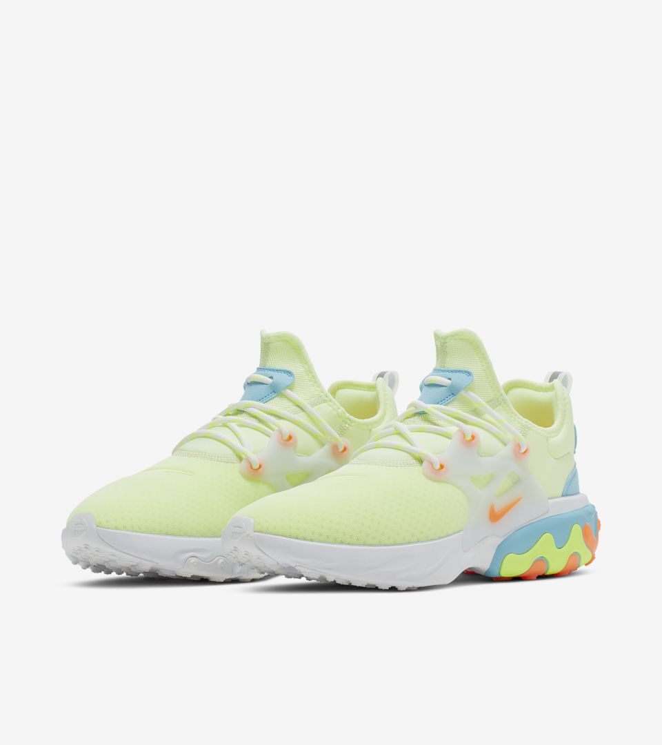 履き心地は抜群 Nike React Presto Psychedelic Lava Shaved Ice 夏らしい爽やかな装い Represent