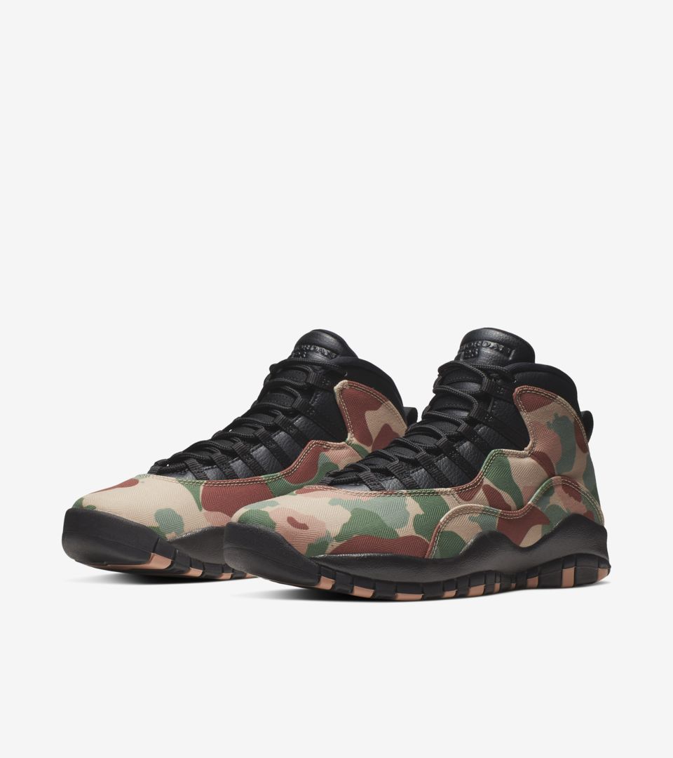 jordan 10 camo 2019