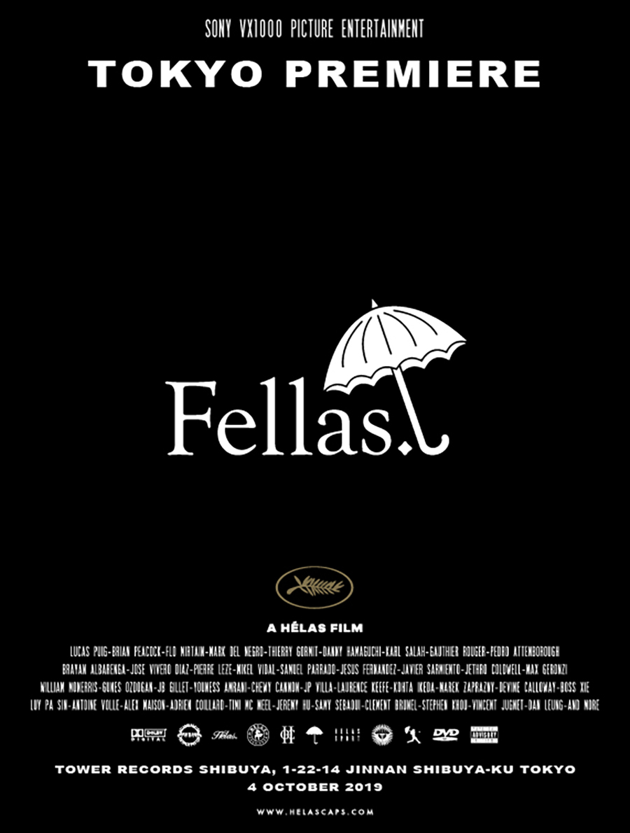 ストリートなイベント 東京 Helas Presents Fellas Tokyo Premiere Helasの初フルレングスビデオ解禁イベント Represent