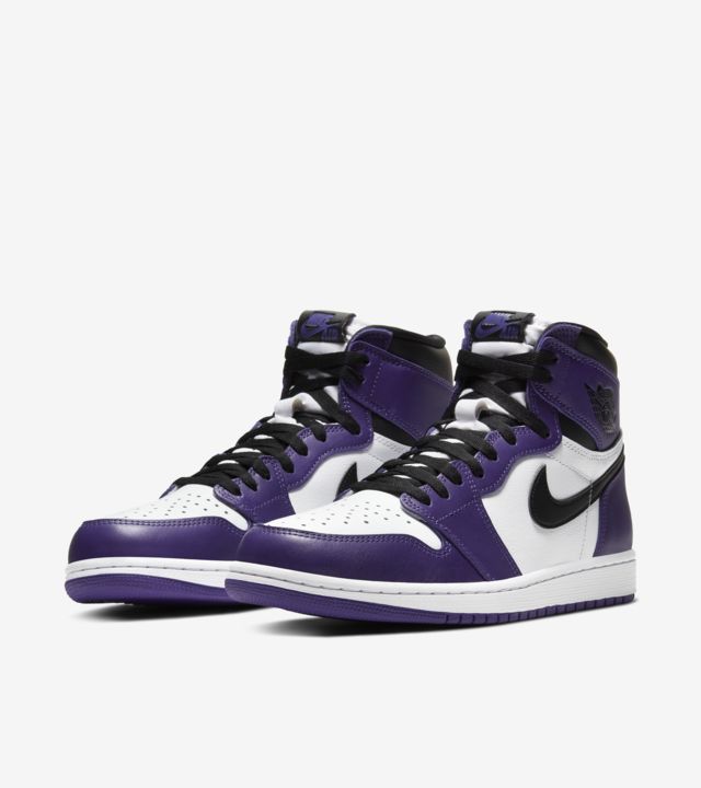 court purple jordan 1 2020